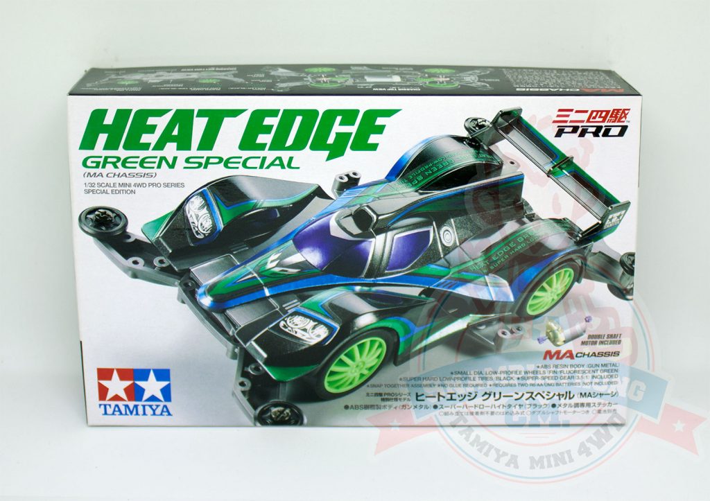 Mini 4WD Tamiya Item 95299 Heat Edge Green Special (MA